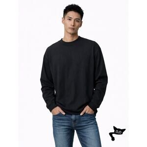 John Elliott LS University Tee Black Long Sleeve Men’s L